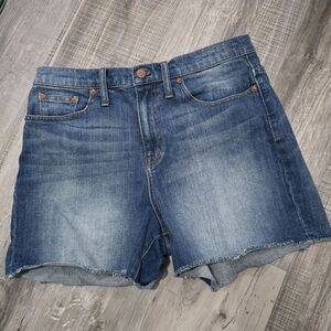 Madewell High-Rise Denim Shorts (size 30)